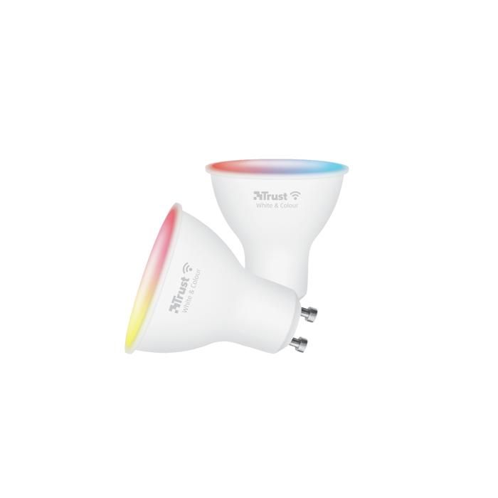 RGB 16M Couleurs 5 Fitop - , Dimmable, Compatible Alexa/Google Home Ampoules Connectées WiFi GU10
