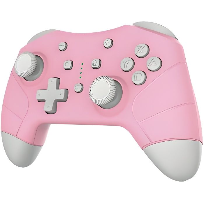 Manette Switch Nintendo Bluetooth Pinki Et Cable De Charge 1m Bt Controller Pinki Sans Fil - vue 2