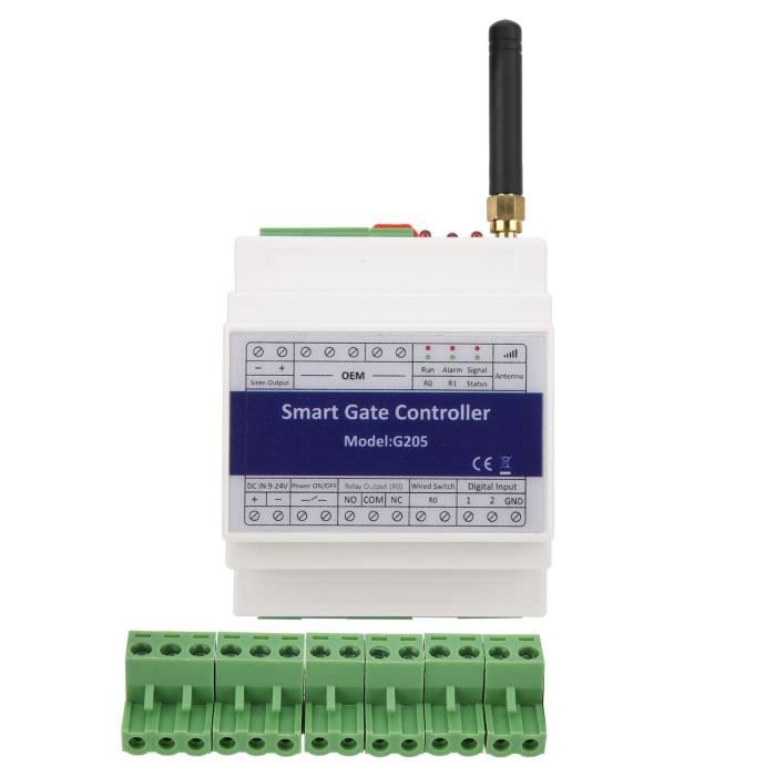 Télécommande GSM 2G Pour Porte Automatique, Relais 9-24V, SIM 3V, Boîtier 96,5x50 Mm