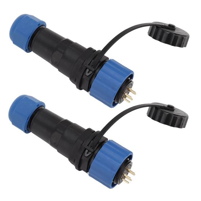 Connecteur étanche Fiche Femelle S103 Série - 2 à 16 Broches - DRRI - Métal - Neuf