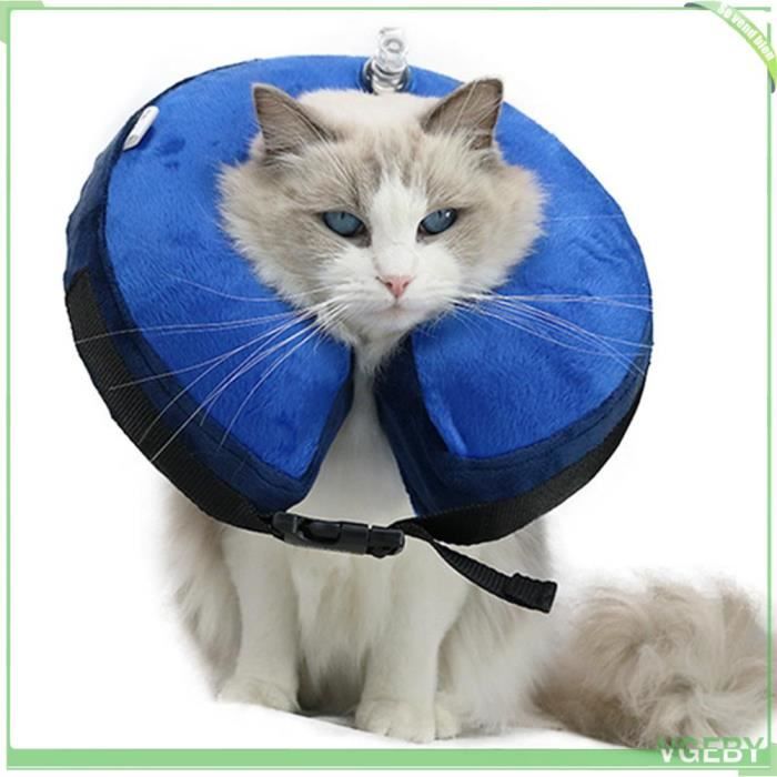 Meilleurs prix pour Collier de chien gonflable Collier conique gonflable pour chien, doux, confortable, réglable, gonflable, animalerie hygiene