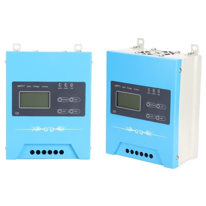 Walfront Régulateur Charge Éolienne PWM 100W-400W 12V/24V 40A – IP67 Automatique Avec Protections & LED – Contrôleur Énergie Éolienne