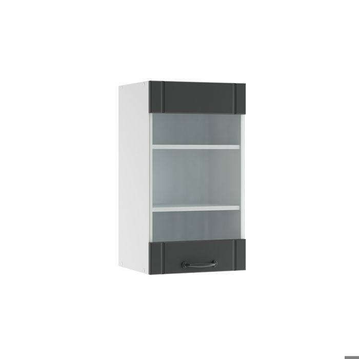 Élément Haut Cuisine Fame-Line Vicco, 40 Cm, Anthracite Chêne, Neuf