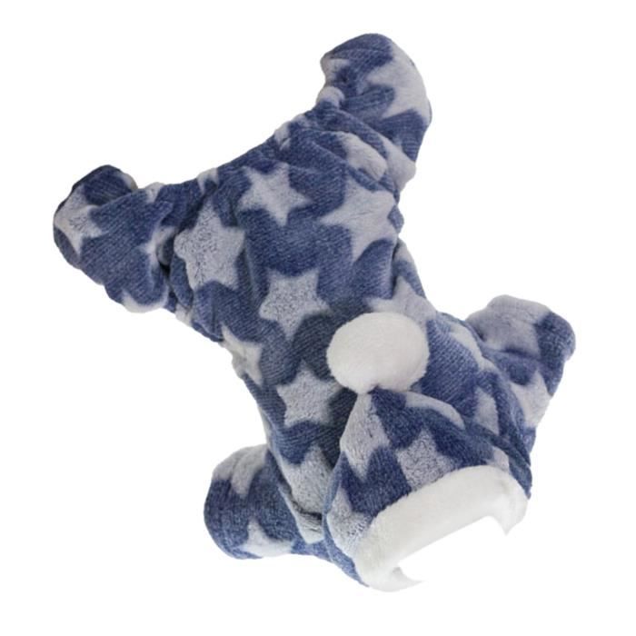 Comparer les prix de Vêtements polaires pour chien - VVIKIZY - motif étoile - Bleu - taille M