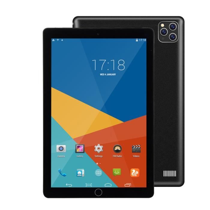 Tablette 10 pouces 4G Android Liseuse Numérique Octa Core 2Go+32Go GPS Dual  SIM Or Rose