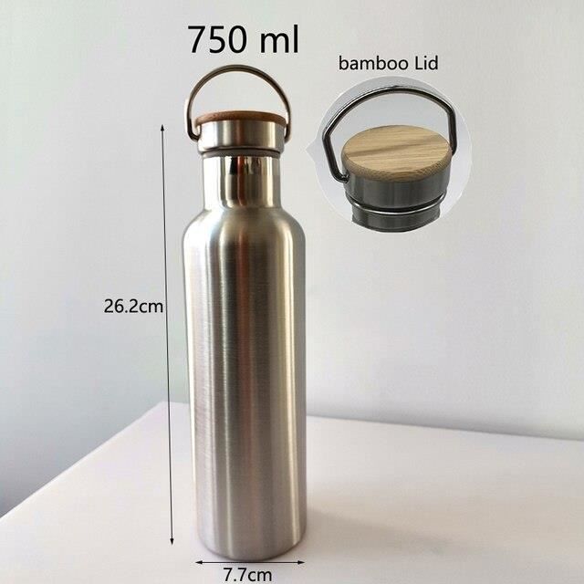 Bouteille Thermos - Acier Inoxydable, Isolation Double Paroi, Anti-fuite - 480ml, Garde Chaud 12h / Froid 24h, Durable & Stylée - high-tech et tendances