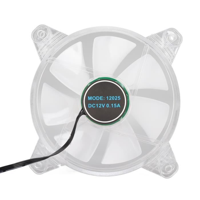 Bewinner Refroidisseur De CPU Noir, Avec 6 Caloducs 90mm 3pin PWM Ventilateur, Ventilateur De Refroidissement De CPU D'ordinateur Avec Lumière RVB, Pour LGA775 1155 1156 AM2 AM3 (Double