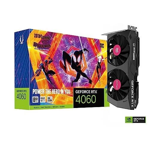 ZOTAC GAMING GEFORCE RTX 4060 TI 16 GO AMP SPIDER-MAN : ACROSS THE SPI