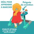 Bambisol Trotteur Bebe Evolutif 2 en 1 | Pousseur et Marcheur pour bébé, Jeux Hochets, Pliage Ultra Compact-1