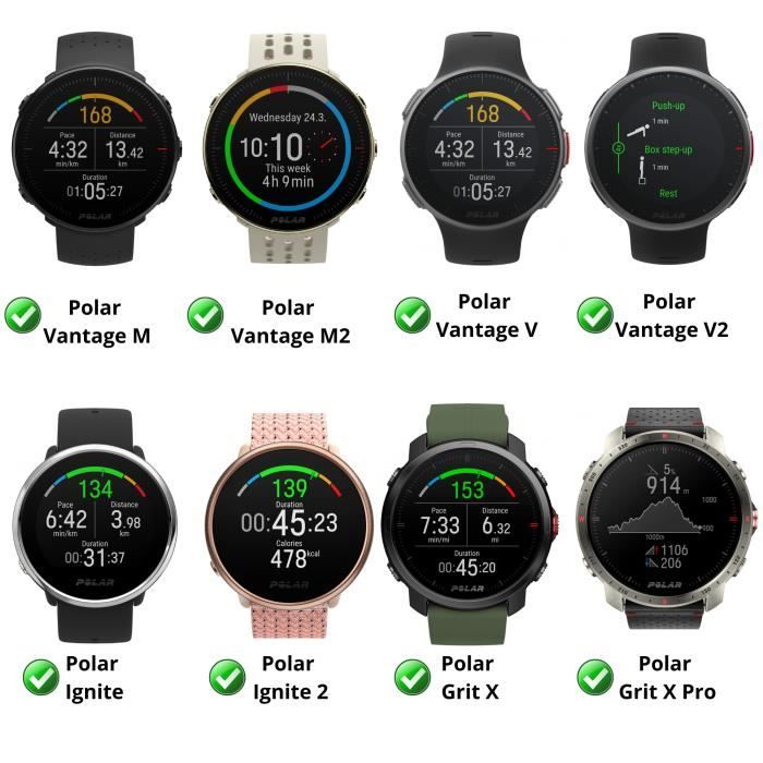 Polar vantage m noir discount cuivre