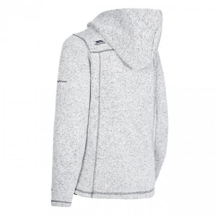 Sweat Trespass Odelia Ghost Navy Marl – Sweat Femme Confortable Pour Camping Et Randonnée