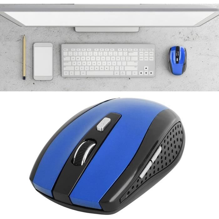 Souris Sans Fil 2.4G USB - 1200 DPI - Design De Bureau - Dimensions 99x62x34mm - Neuf