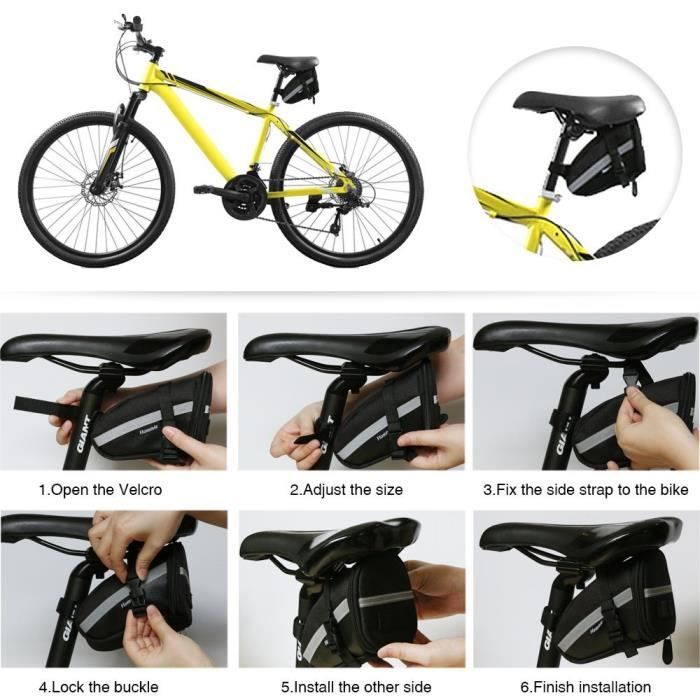 Sacoche Trousse à Outils Vélo Vintage – Années 60, Sans Marque, Vide