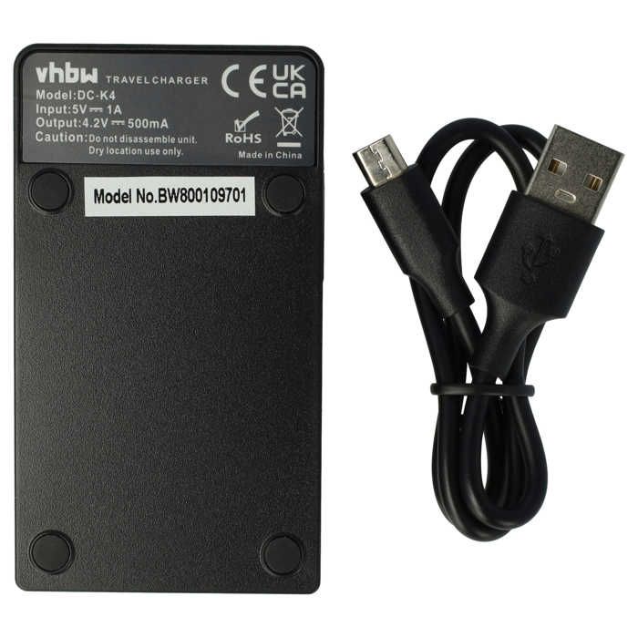 Chargeur Rapide Batterie Canon NB-6L - Compatible SX520 HS