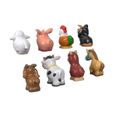 Fisher-Price Little People 9 figurines des animaux de la ferme, jouet enfant 12 mois et plus, - GFL21-2