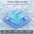 PC Portable - KUU - 15,6" FHD - RAM 16Go - Stockage 512Go SSD - Intel 12th Alder Lake N 95 - Windows 11 Pro-2