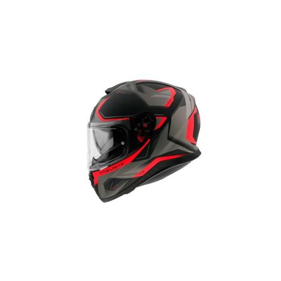 Casque double écrans pinlock ready MT Helmets Thunder 4 SV Ergo - rouge mat  - XS (53/54 cm) - Cdiscount Auto