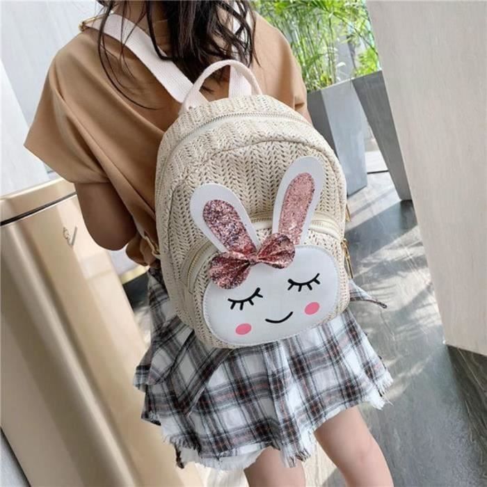 Sac outlet paille enfant