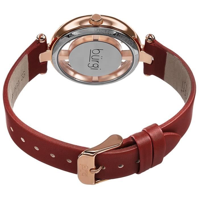 Montre burgi diamond on sale prix