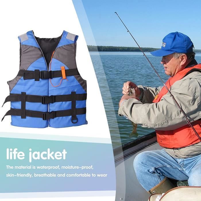 Gilet De Sauvetage Professionnel Pour Adultes, Gilet De Sauvetage Réglable En Mousse Pour