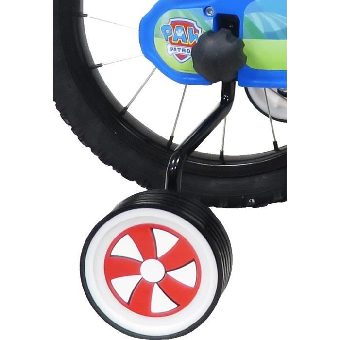 Vélo enfant 12'' garçon Spiderman Pour enfant < 90 cm - équipé de 2 freins,  2 stabilisateurs amovibles et plaque avant décorative - Cdiscount Sport