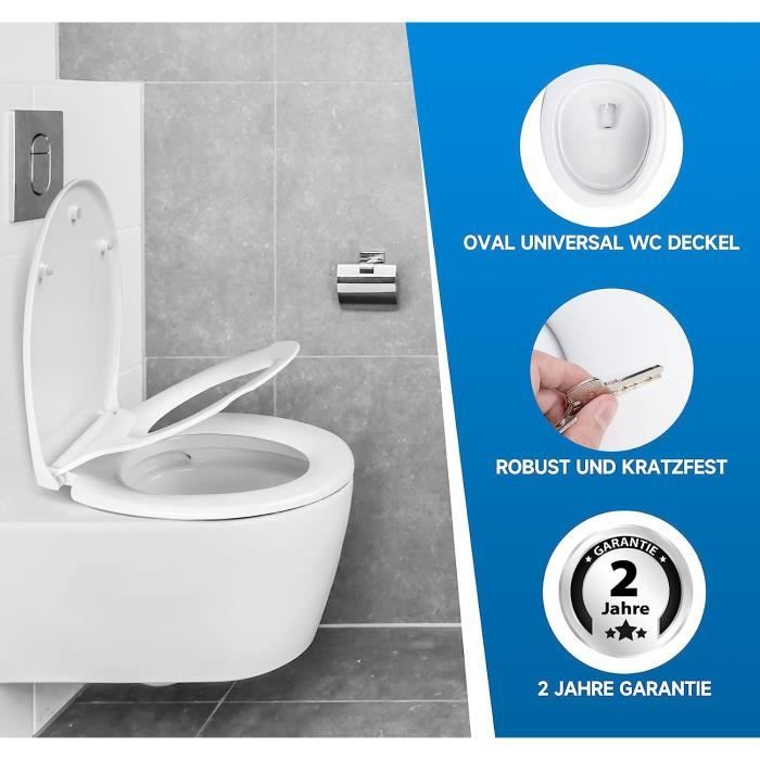Abattant discount wc familial