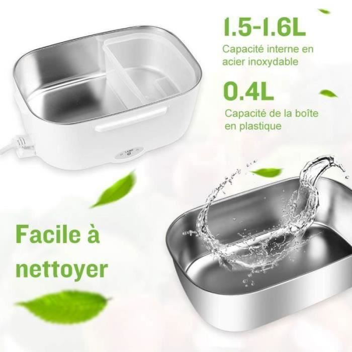Bol Chauffant Bébé TookFun - Acier Inox 316L - Chauffage Intelligent Et Stérilisation UV
