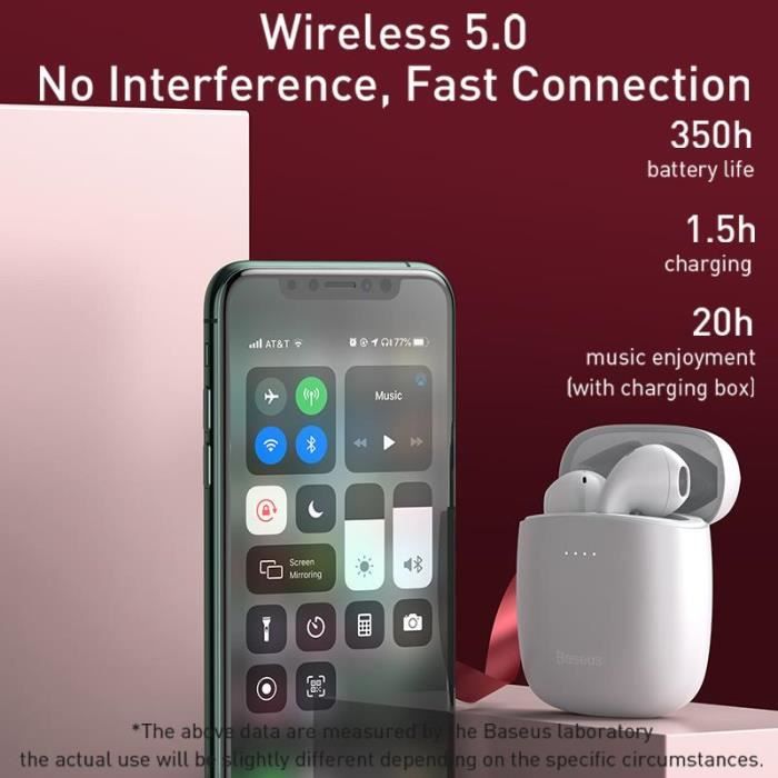 Baseus w04 pro clearance pink