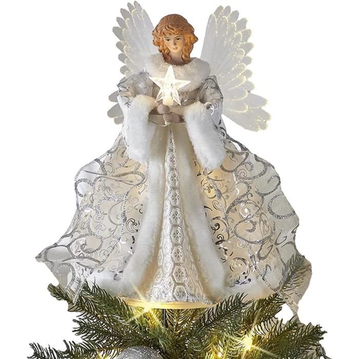 Cime de Sapin Ange de Noel pour Sapin Cime Sapin Noel Décoration de