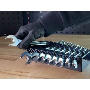 Jeu De 12 Clés à Fourche Double Gedore Red : Tailles 6 à 32 Mm, Courtes, Chromées, Pour Accès Difficiles.