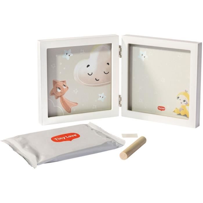 Kit Empreintes Bébé Avec Cadre Photo - 6 Argiles Non Toxiques - Souvenir Main Et Pied Nouveau-Né - Cadeau Naissance