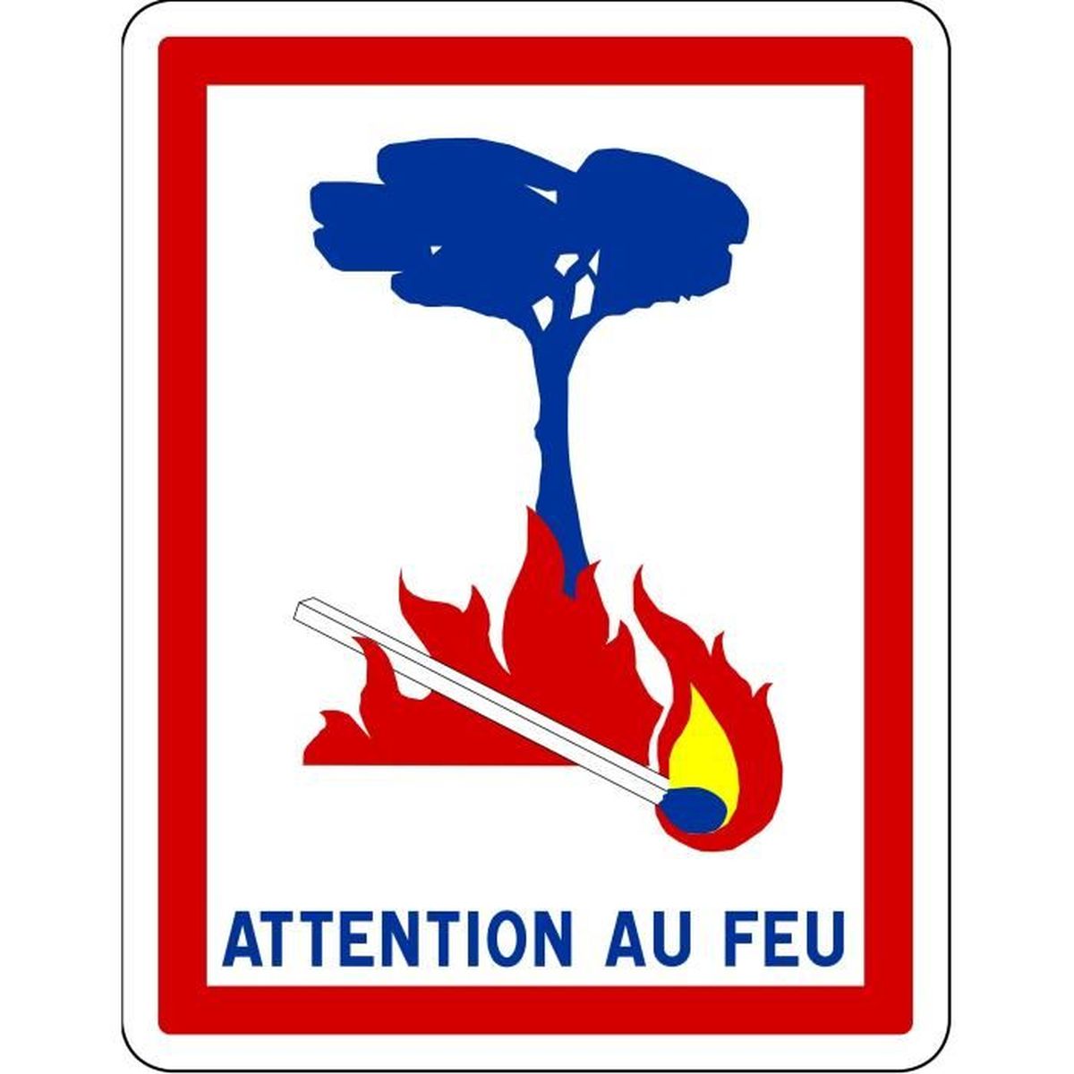 UTTSCHEID attention au chien L.200 x H.100 mm Autocollant Vinyl Waterproof