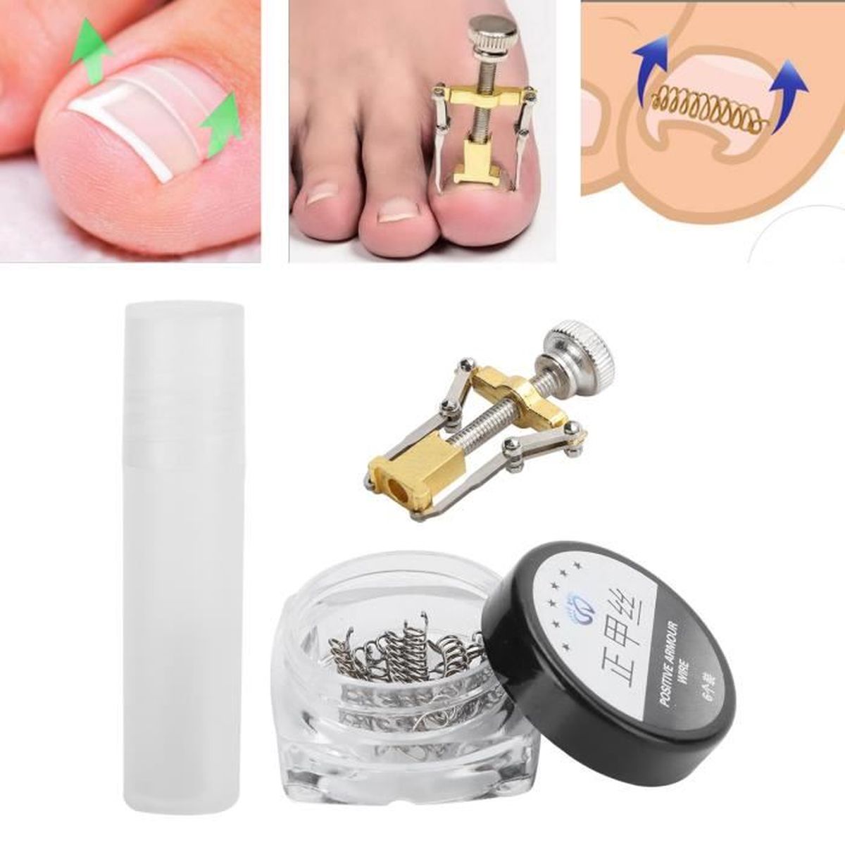 Outil Pour Ongles Incarnes Patch De Correction Des Ongles Incarnes Correcteur D Ongle Incarne Fil Cdiscount Au Quotidien