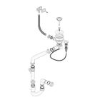 CUISISSIMO Vidage automatique 1 bac CUIPD093 pour évier sous plan inox - Siphon gain de place
