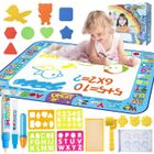 JRING Tapis Aquadoodle Enfants, 110*75cm Tapis de Dessin Eau,Jouets éducatifs pour Enfants
