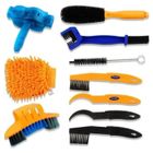 Kit de nettoyage - YNKKVRE - 8 pièces - Brosses incluses - Nettoyeur de chaîne - Compatible tous vélos