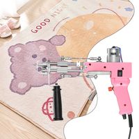 Rug Tufting Gun Set with Trimmer, Tufting Machine Cut Pile and Loop Pile Start Kit, Tufting Kit Complet, Pistolet Tufting