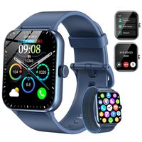 FeipuQu Montre Connectée Homme Femme,1.85" Smartwatch avec 100 Modes Sportifs,SpO2,Sommeil,Montre Appel pour Android iOS