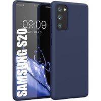 Coque pour Samsung S20 Silicone Antichoc Bleu Marine Souple et Résistance