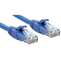 LINDY Câble réseau cat.6 U/UTP Patch Premium - LSOH - cuivre - 250MHz - 2 m - bleu