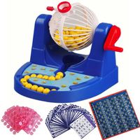 SALUTUYA Machine de jeu de bingo Console de jeu de Bingo Machine de loterie simulée Parent enfant jouets jeux electronique