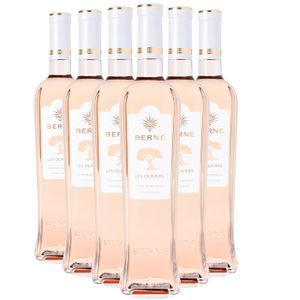 VIN BLANC Côtes de Provence Les Oliviers - Rosé 2022 - Berne - Vin Rosé (6x75cl) BIO