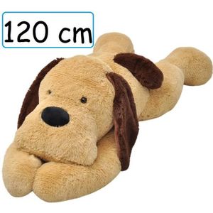 chien en peluche géant