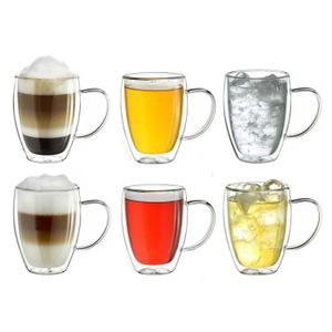 6 verre à thé tasse de café avec anse et colorés SOL gobetets en 