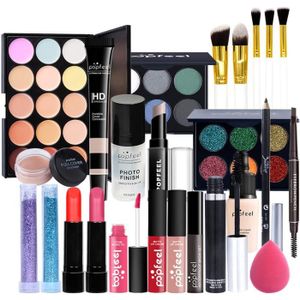 PALETTE DE MAQUILLAGE  Palette De Maquillage - Coffret Femme Makeup Kit F
