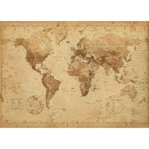 ancienne carte monde