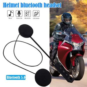 INTERCOM MOTO Oreillette Bluetooth 5.0 Pour Moto, Kit Mains-Libr