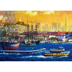 PUZZLE Puzzle 500 pièces - Castorland - Port de San Franc