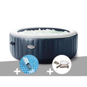 SPA COMPLET - KIT SPA Kit spa gonflable Intex PureSpa Blue Navy rond Bul