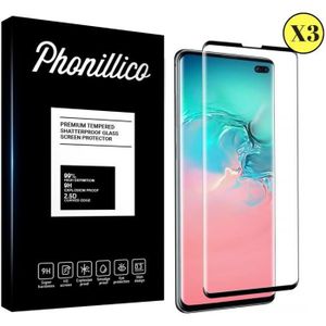 Film Ultra HD en TPU Coque Compatible Lot de 2 JETech Protection Écran Compatible Samsung Galaxy S10 Plus S10+ 